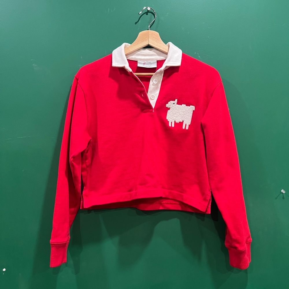 Rugby-Style Crop Top
